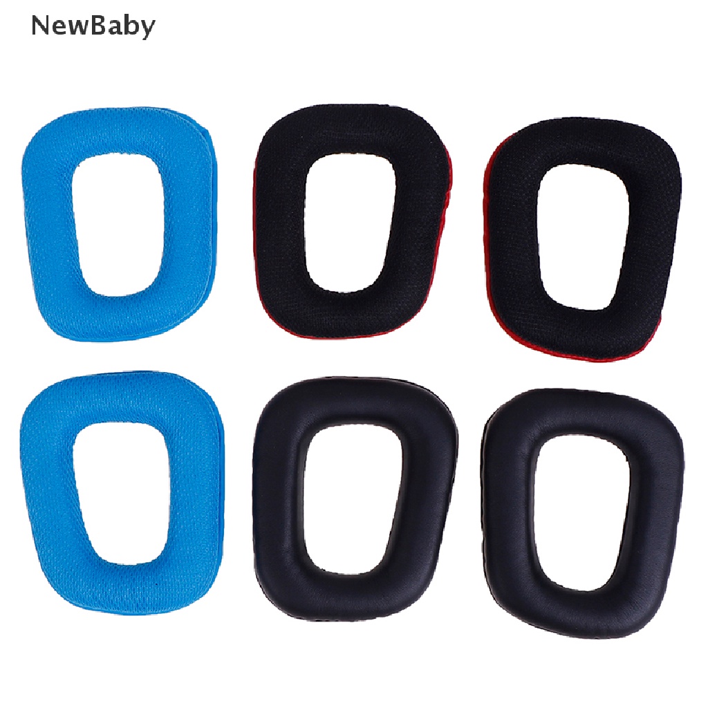 1 Pasang Bantalan Earpad Pengganti Untuk Logitech G35 G930 G430 F450