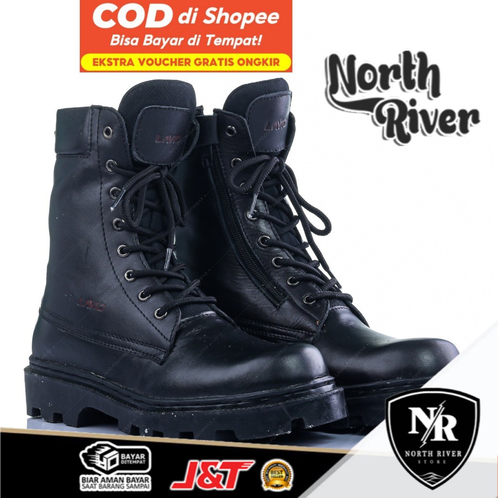 Northriver.id - SEPATU ORIGINAL PDL  COCOK SATPAM DLL PLUS RESLETING MODEL RAMPING LAVIO AX7