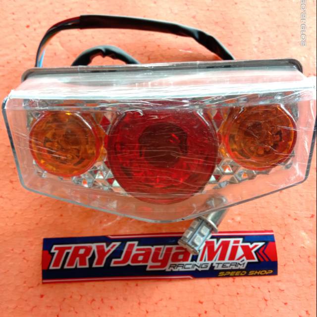 Lampu stop RX KING bonus bohlam LED