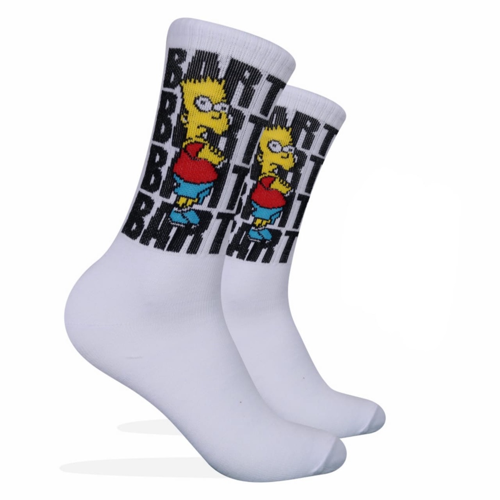 Kaos Kaki Motif Bart The Simp ( K4 )