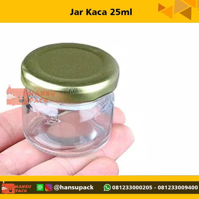 Jual Botol Jar Kaca 25ml Jar Madu Kaca 25ml Shopee Indonesia 8295