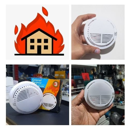 Alarm Alat Deteksi Asap Kebakaran Smoke Detector SS168 111153