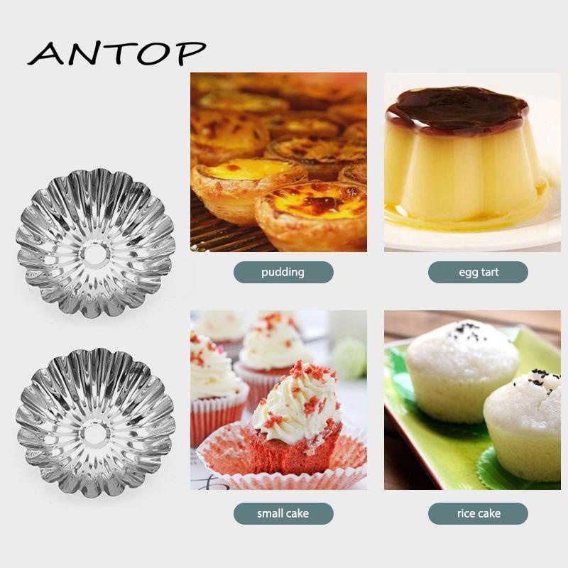 Cetakan Kue Tart / Beras / Pudding / Jelly Bahan Stainless Steel