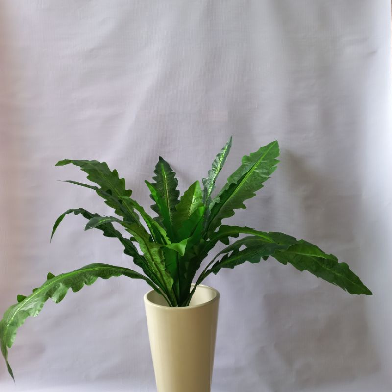 Daun Lidah Mertua Gelombang Cinta Artificial Tanaman Hias Dekorasi