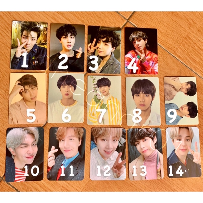 official photocard bts love yourself tour, armybomb