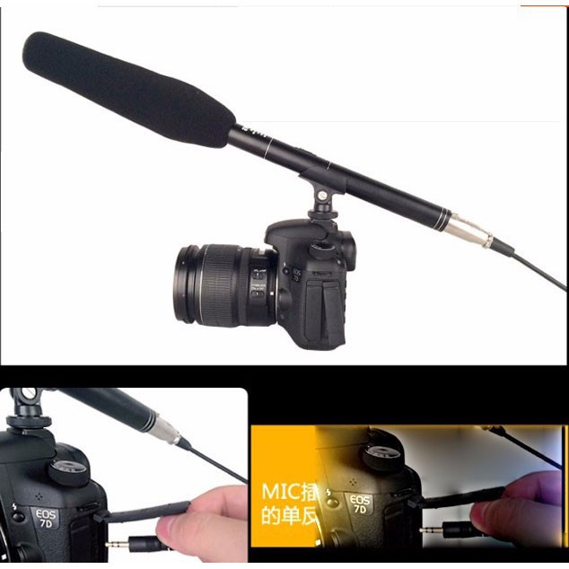 DSLR Shotgun Microphone Uni-Directional