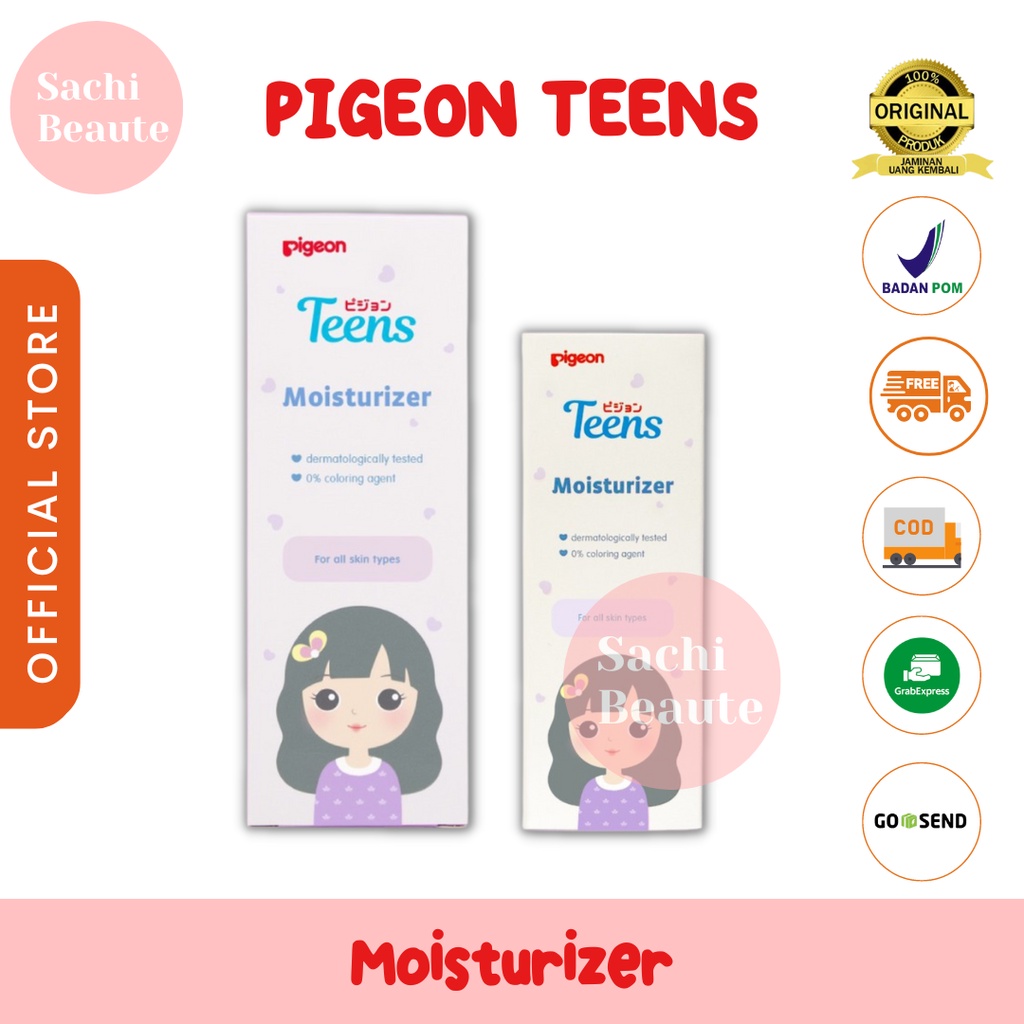 PIGEON Teens Moisturizer For All Skin Types 20ml 50ml Teen Moisture