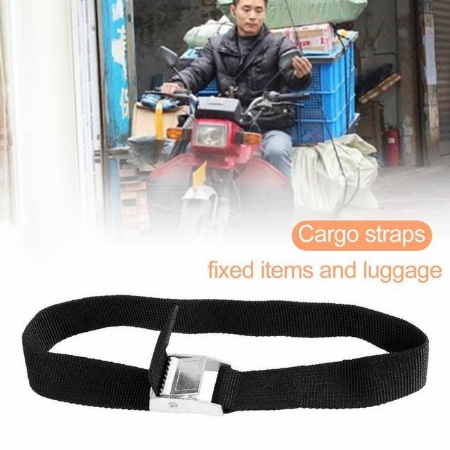 2 METER CAR Gesper Strap Nylon Tali Kargo Pengikat Barang Paket Motor