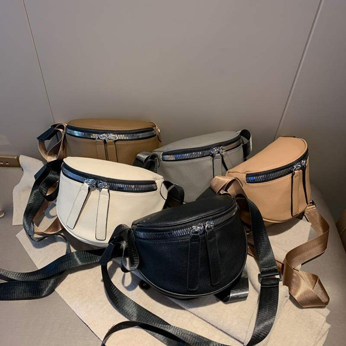 BAG6521 Tas Slempang Import Korea Retro Saddle Bag (SALE)