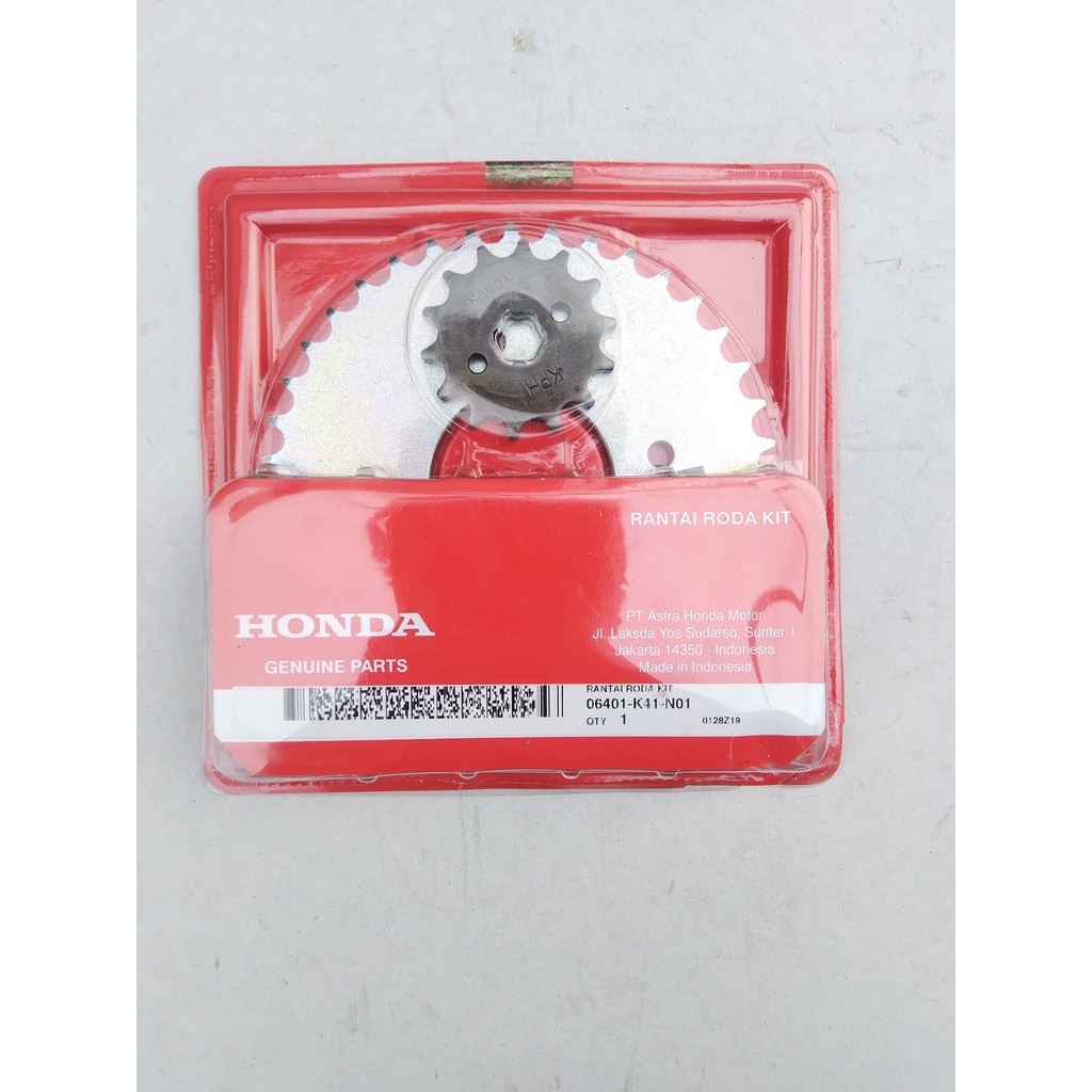 Gear Set Supra X 125 Fi 06401 K41 N01