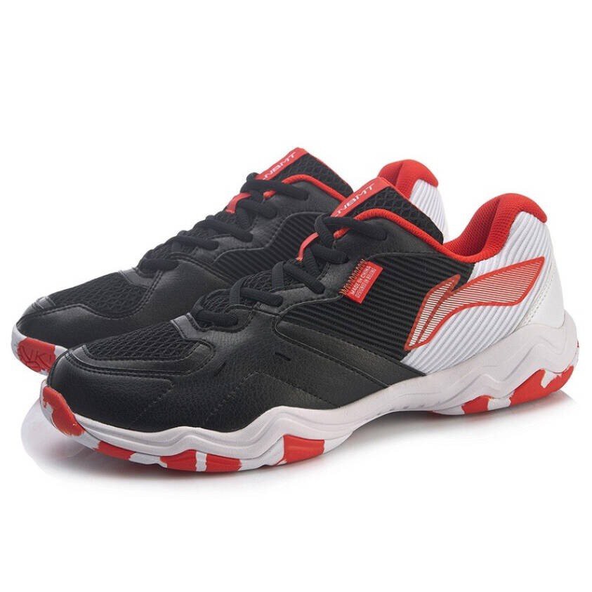 Limited Stock Sepatu Badminton Lining Sound Wave II Sound Wave 2 AYTR009 Black Red White Original