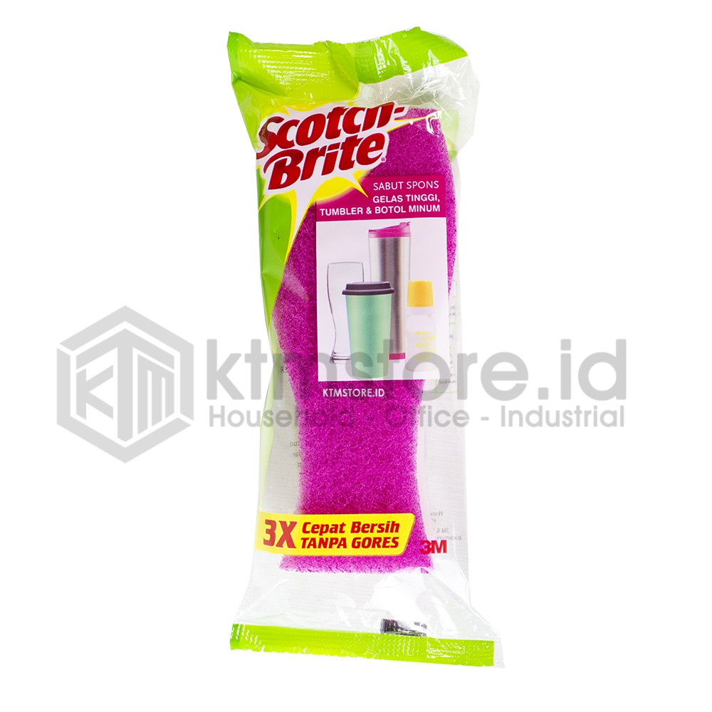 3M Scotch Brite Sabut Spons Botol Minum ID 33