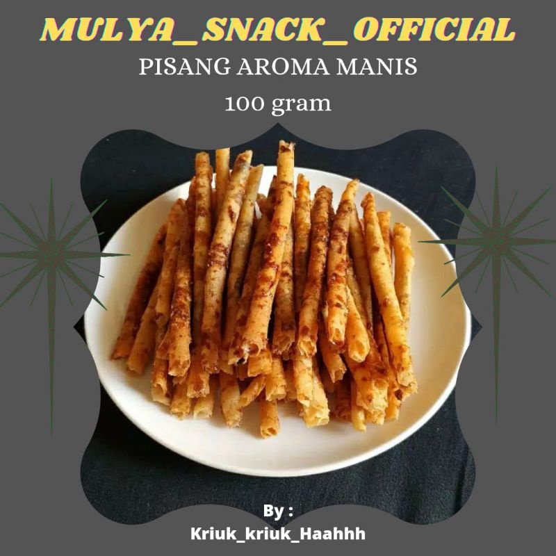 

Pisang aroma 100 gram