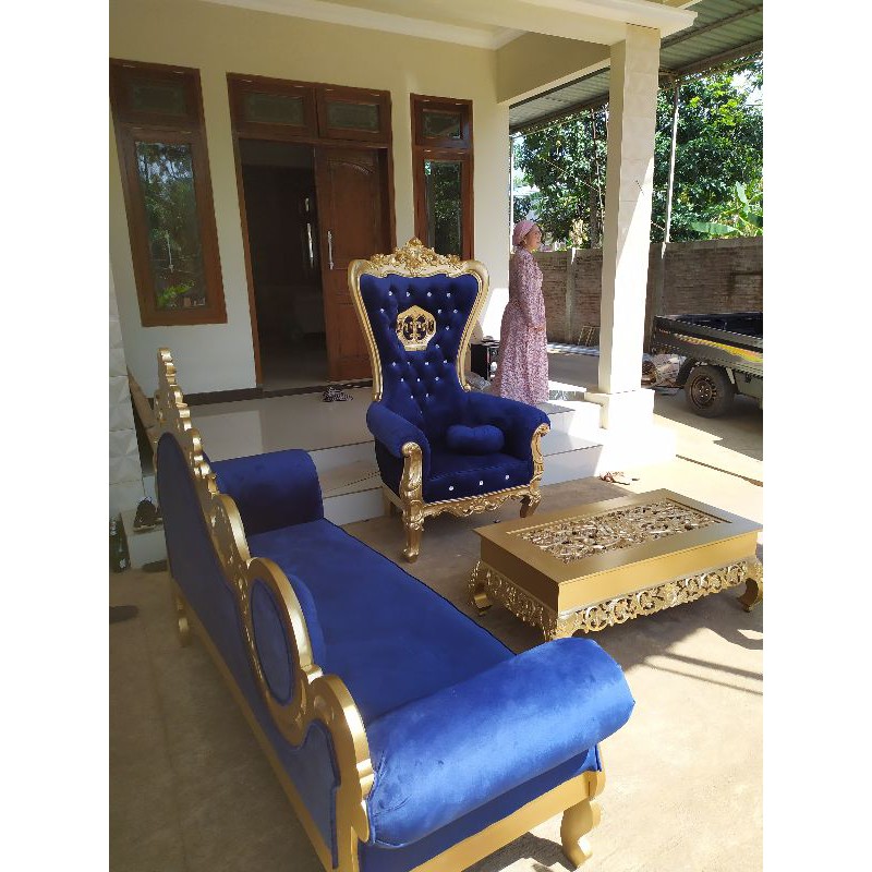 kursi tamu ukir jati jepara set lemari ukir/ sofa lois ukir/ meja rias kartini / kursi syahrini