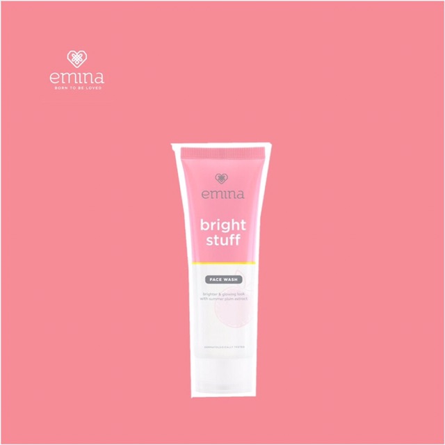 Emina Bright Stuff Face Wash | Face Scrub | Whip Face Wash 50ml | 100ml