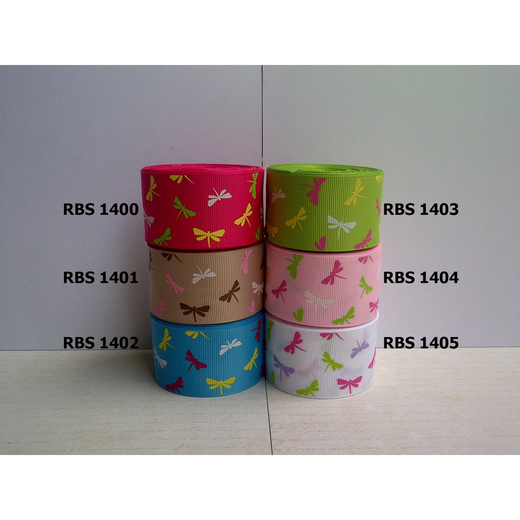 

[10 YARD] PITA GROSGRAIN MOTIF DRAGONFLY SALE RBS 1400,1401,1402,1403,1404,1405