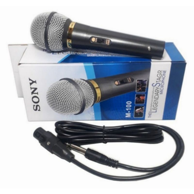Microphone Osonyo M-100 MIC Kabel Murah Mikrofon Berkualitas