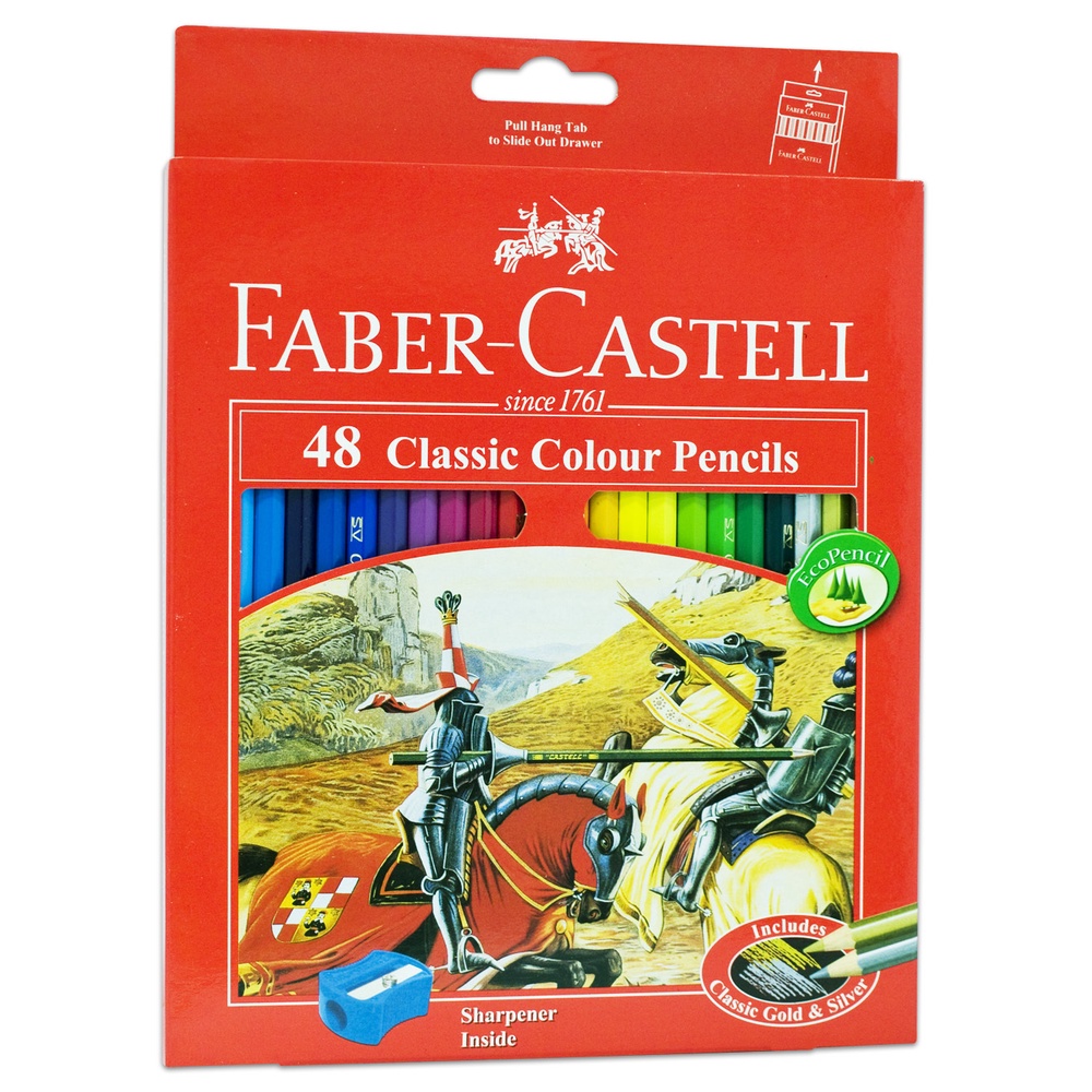 

Faber Castell Pensil Warna Classic 48 warna