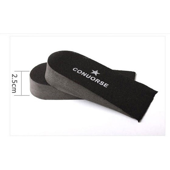Insole sepatu / sol sepatu Peninggi Badan Instan 2,5 cm / sole shoe