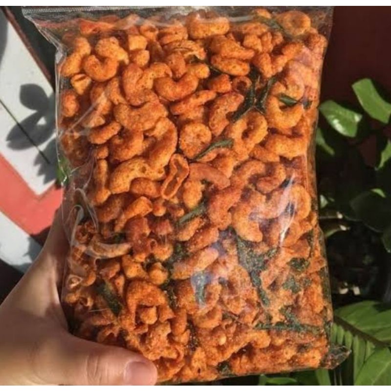 

Makaroni Bantet Pedas Daun Jeruk, Keju Pedas, Balado, Jagung Manis