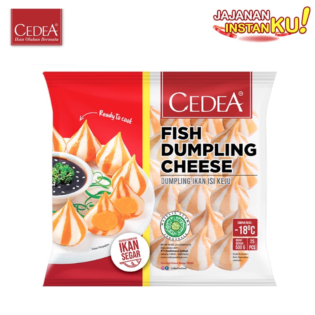 

CEDEA Fish Dumpling Cheese [500g]