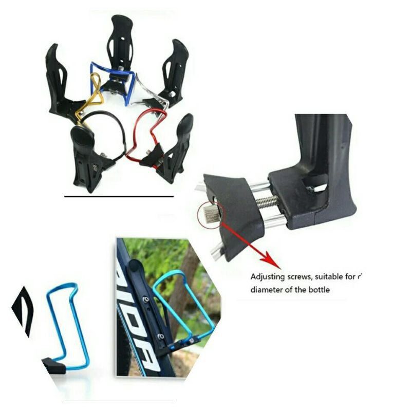 Tempat Minum Sepeda - Holder Botol Air di Motor - Sepeda Lipat - Sepeda Gunung