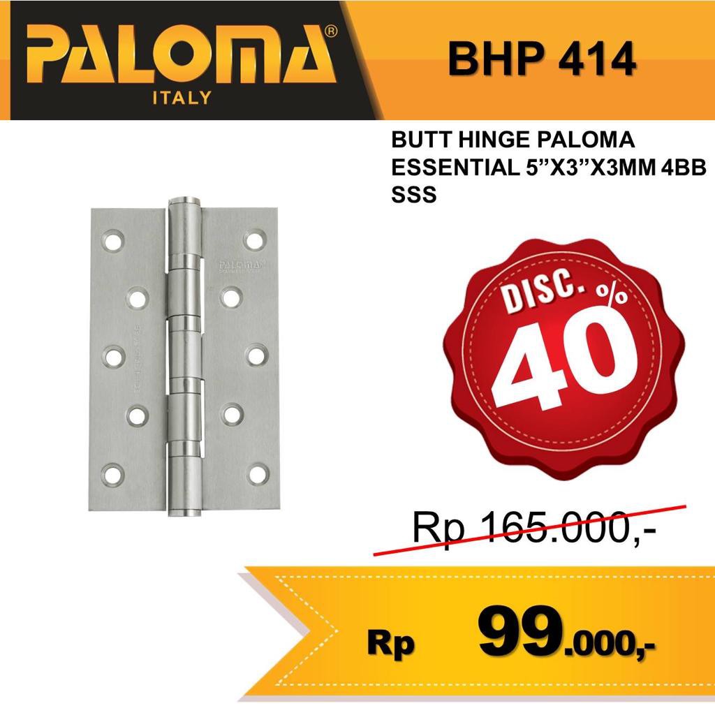 Engsel Pintu 5 inch 3mm Engsel PALOMA Stainless BHP 414
