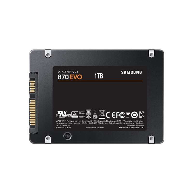 SSD SAMSUNG 870 EVO 1TB 1 TB 2.5&quot; SATA III INTERNAL SSD SATA3