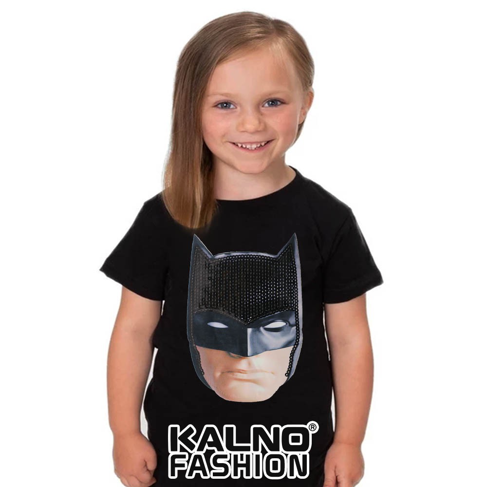 kaos baju anak BTMAN MUKA umur 1 - 7 tahun, baju anak super hero, baju anak karakter