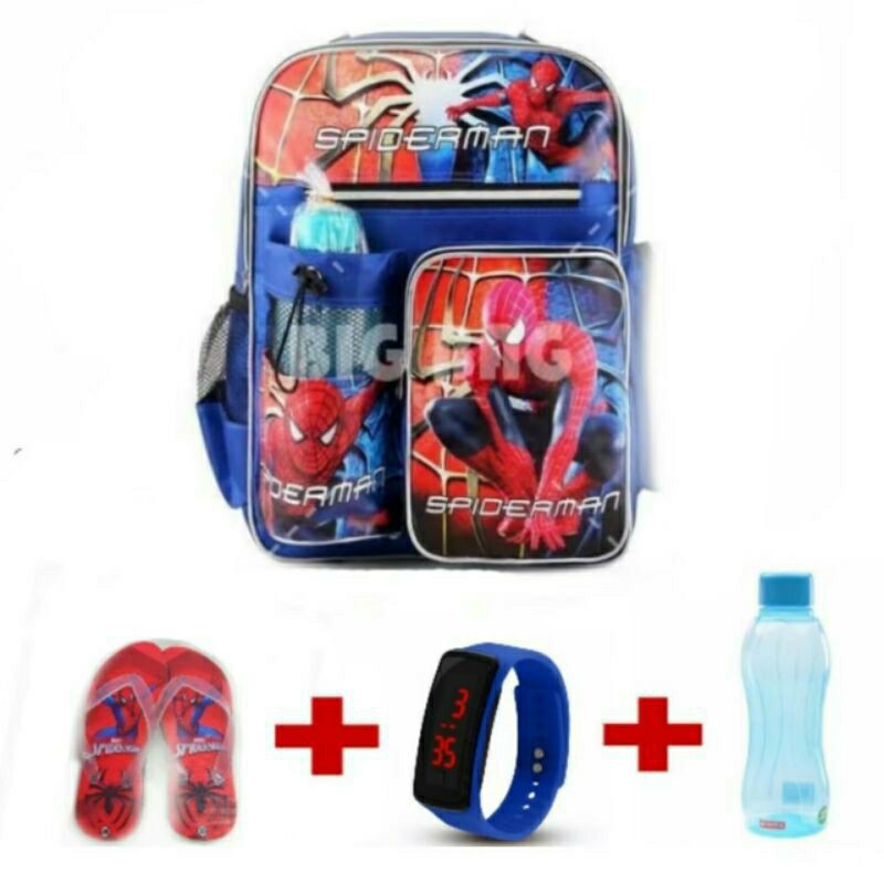 tas rangsel sekolah anak sd dan tk tas ultraman spiderman tobot