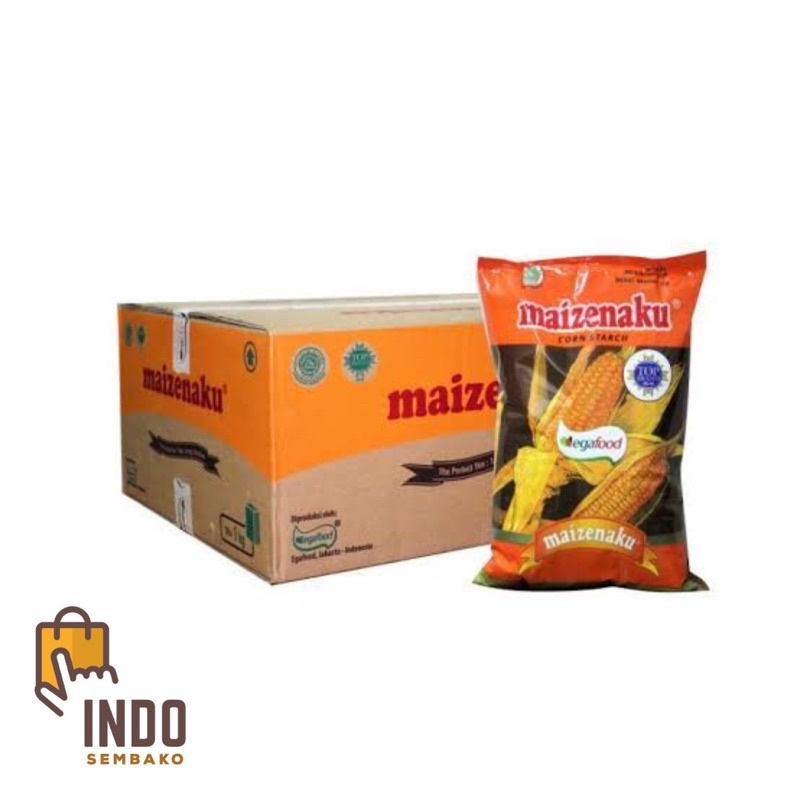 

Tepung Maizena 1kg Dus 18 x 1 kg / Tepung Maizenaku Corn Starch Tepung Jagung Kartonan