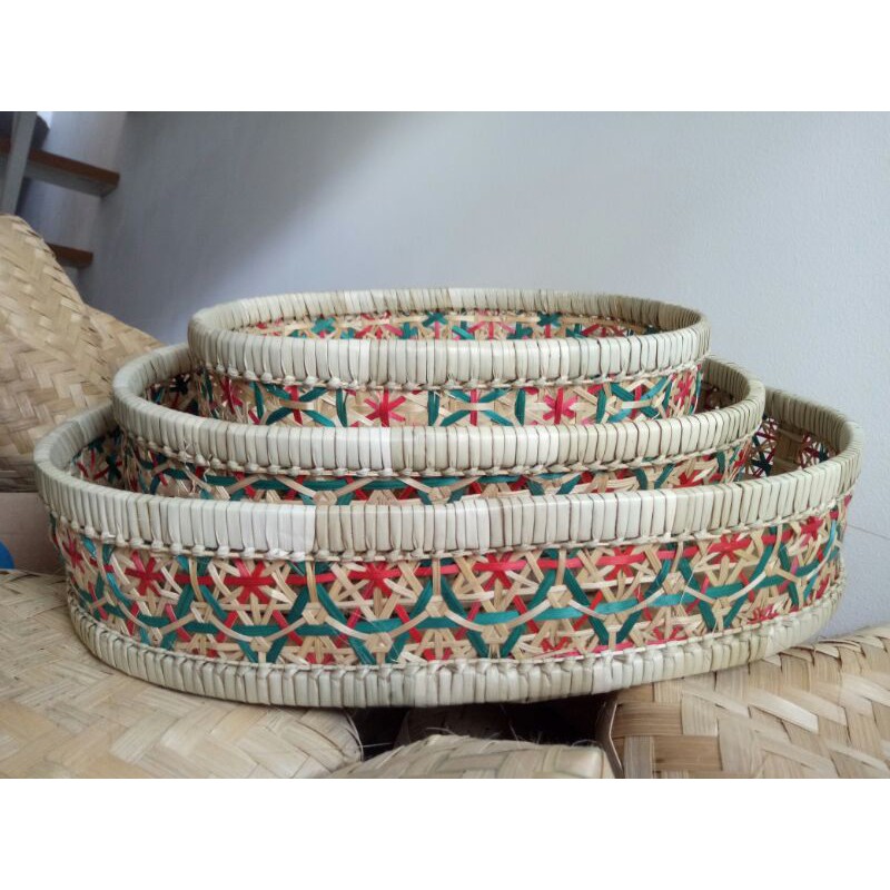 Terlaris Hampers Bambu Oval 43*28*9 QMkEEbNsjQ5BZO