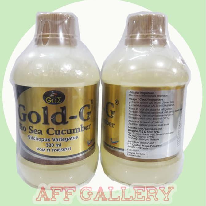 Jelly Gamat Gold G Sea Cucumber