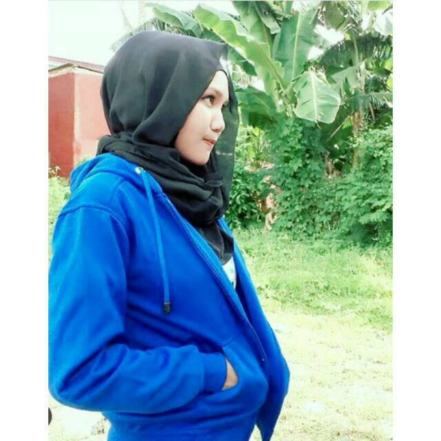 Jaket Hoodie Biru Benhur