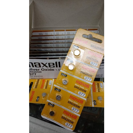 Batre jam 377/SR626SW Maxell Original