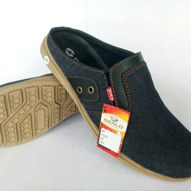 Sandal casual pria terbaru sendal kasual sepatu sandal flat keren kece kekinian cowok laki baru