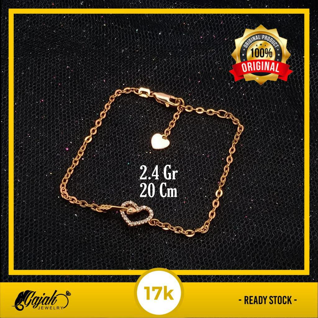 Gelang Anak Emas 17K - 2.4 Gr Kadar 750 - 4993