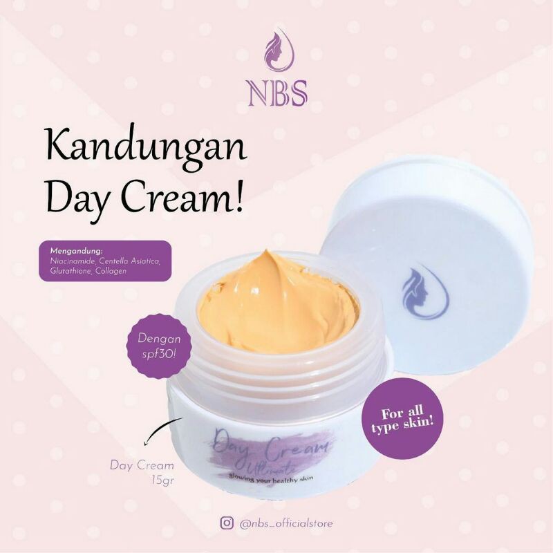 DAY CREAM NBS-CREAM SIANG NBS SKINCARE (ECER)