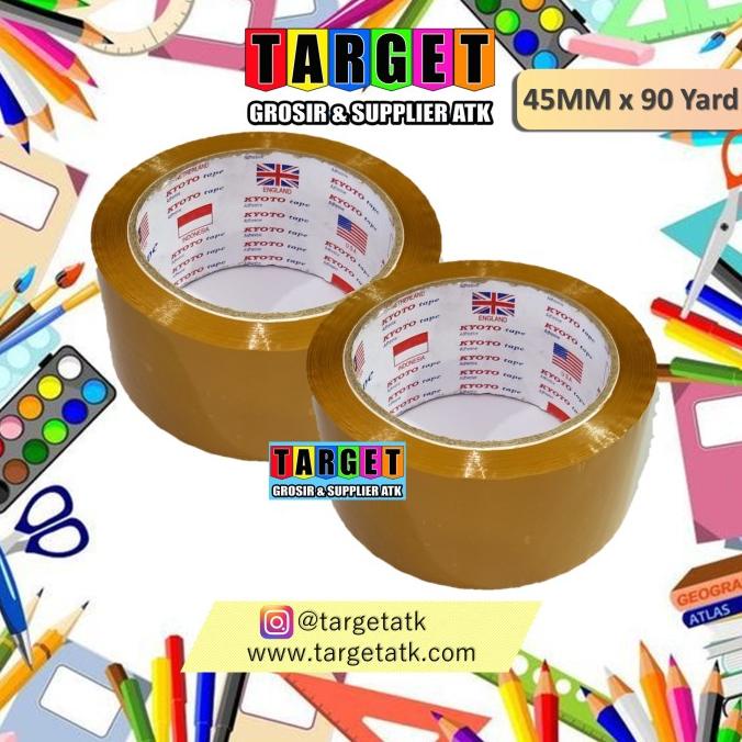 

LAKBAN COKLAT 2 INCH 90 YARD DUS ISI 72 ROLL (SETARA DAIMARU) - 90 YARD ---Termurah---