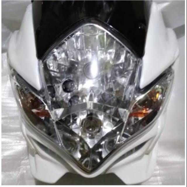 Kedok lampu reflektor satria fu facelift