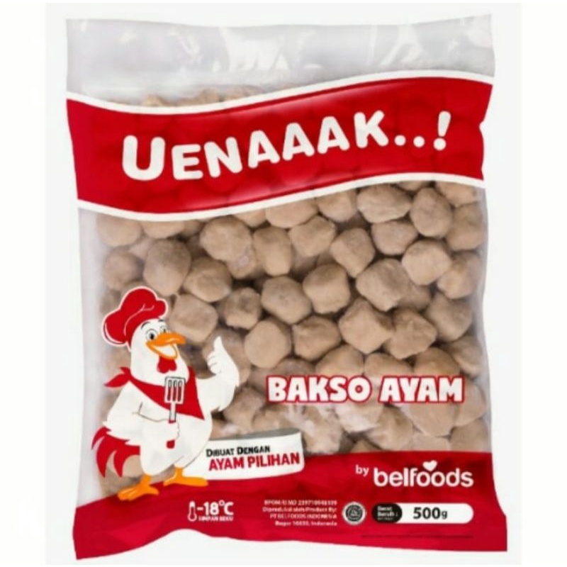 

Belfoods Bakso Ayam Mini 500gr