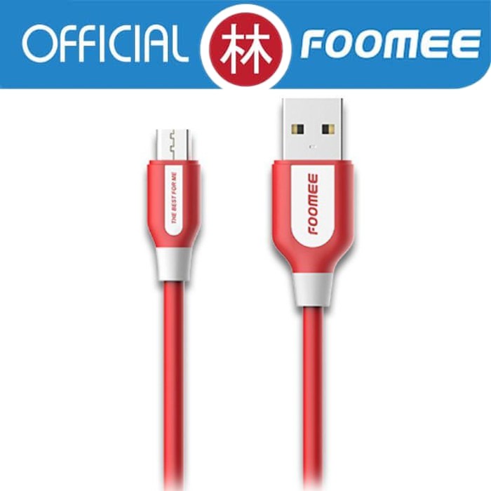 Foomee ND10 Micro USB Data Cable Flexibel Elastic