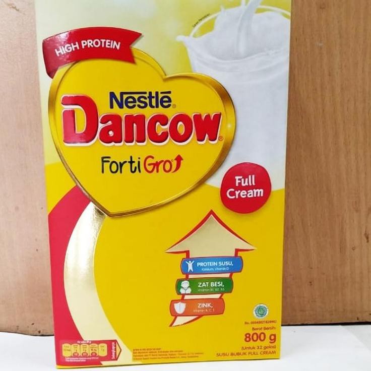 

TERPERCAYA Dancow FortiGro Full Cream 800g susu bubuk Full Cream untuk anak dan dewasa