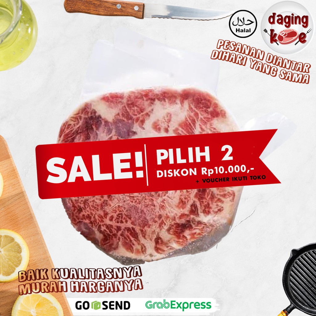 

DAGING SAPI RIBEYE PREMIUM MELTIQUE 200 gr DK064