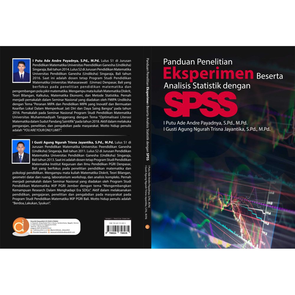 Buku Panduan Penelitian Eksperimen Beserta Analisis Statistik Dengan Spss Shopee Indonesia