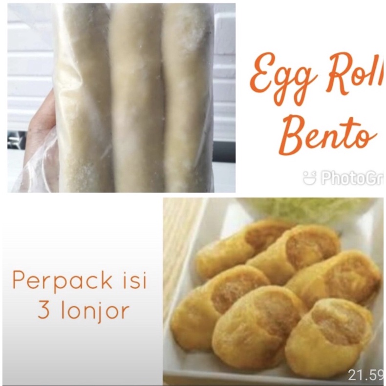 

Egg Roll ala bento