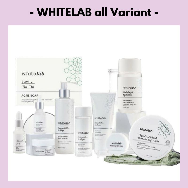 WHITELAB ALL VARIANT - Facial Wash | Serum | Cream | Masker | Eye Cream