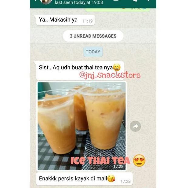 

L4angsung Proses,,THAI TEA POWDER / BUBUK THAI TEA UK 250 GR |terbaru.,..,.!