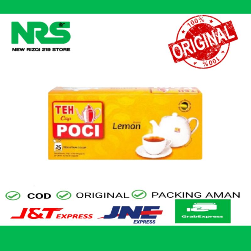 

Teh Celup Cap Poci Lemon isi 25 pcs