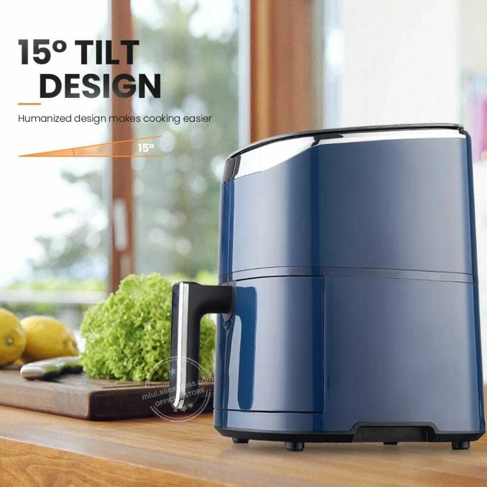 MIUI Air Fryer Mesin Penggoreng Tanpa Minyak 4.5L - KB2299-L - Blue